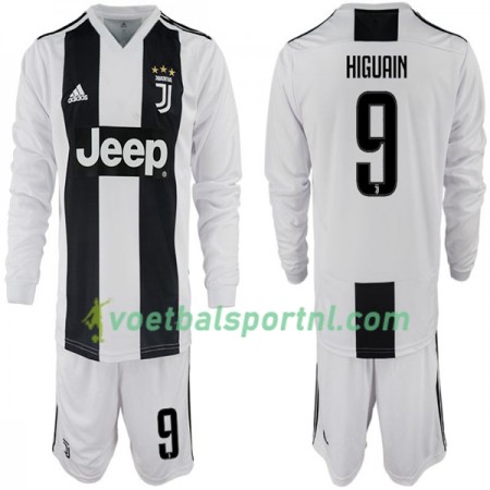 Juventus Gonzalo Higuain 9 Kind Thuis Tenue 2018-19 L/S Juventus Gonzalo Higuain 9 Kind Thuis Tenue 2018-19 L/S